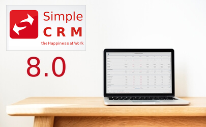 Simple CRM version 8